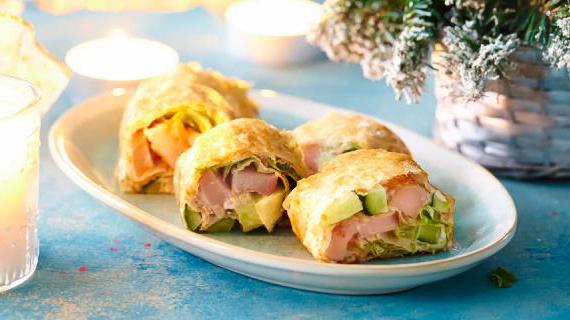 Аппетитный ролл с курицей для особенных случаев