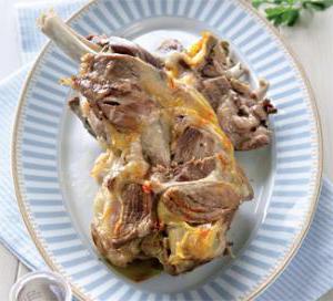 Ароматная баранина с шафраном и зеленью