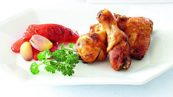 Ароматная курочка с хрустящей корочкой