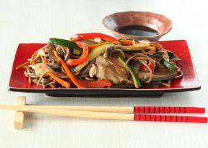 Домашняя лапша соба с курицей и овощами — вкус из Японии в сердце Москвы