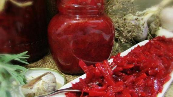 Ароматная овощная икра из свёклы и моркови на зиму