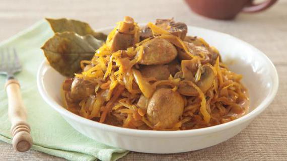 Ароматная тушеная квашеная капуста с грибами — питательное и вкусное постное блюдо