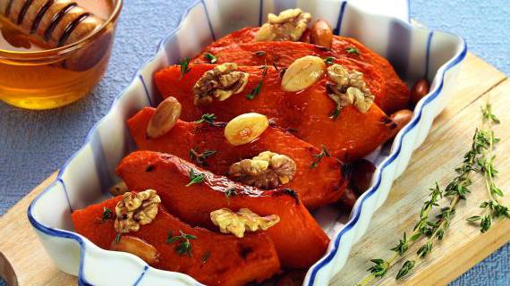 Ароматная тыква с медом и орехами - простой рецепт для ежедневного меню