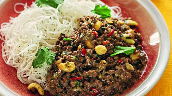 Вкусное карри из фарша с кешью — быстрый и ароматный обед