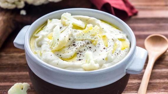 Ароматное пюре из цветной капусты с нотками специй