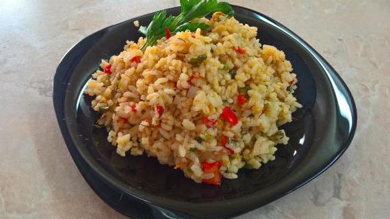 Ароматное ризотто с овощами и кальмарами – пошаговый рецепт приготовления