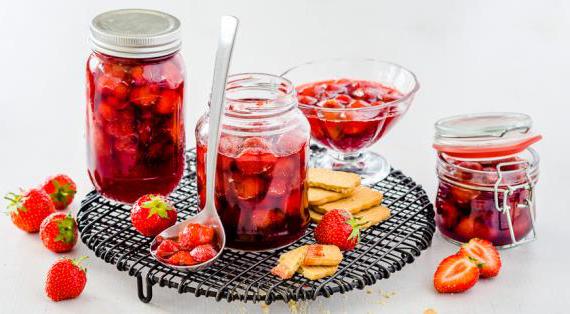 Ароматное варенье из свежей клубники на зиму