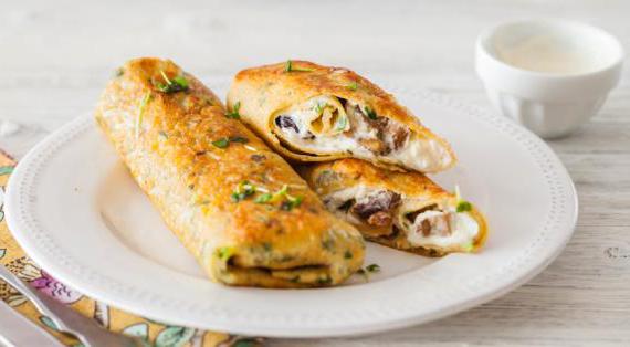 Вкусные блинчики на пиве с грибной начинкой: кулинарное удовольствие