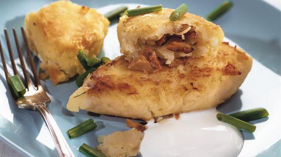 Ароматные картофельные зразы с лесными грибами — вкусное и сытное блюдо