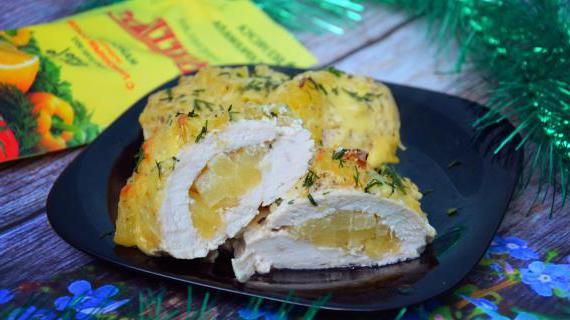 Ароматные куриные кармашки с ананасами: необычный вкус праздника