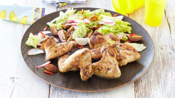 Вкусные куриные крылышки с пряным ароматом для семейного отдыха на природе