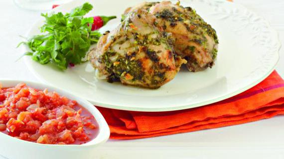 Ароматные запеченные куриные ножки с грузинской аджикой — вкусное и сытное блюдо