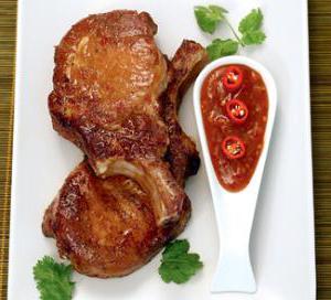 Вкусные свиные отбивные на косточке с ароматным вьетнамским маринадом