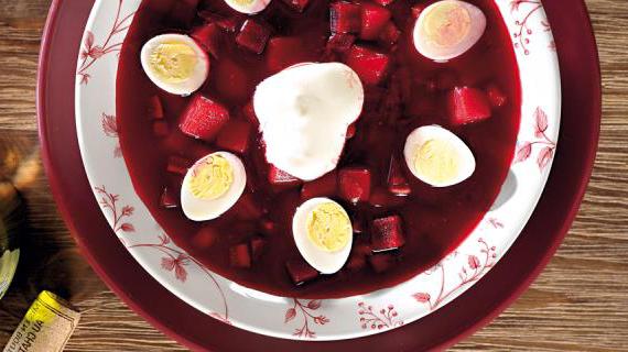 Ароматный холодный свекольник с изысканным вкусом