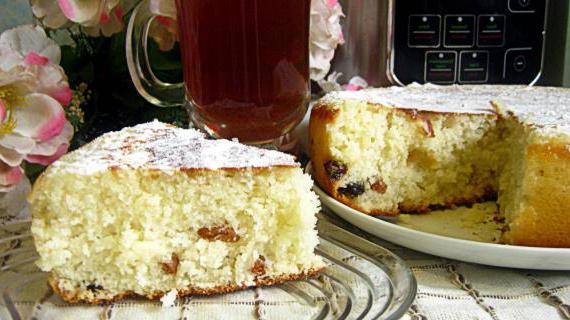 Ароматный манник с изюмом в мультиварке