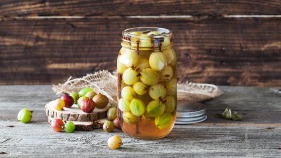 Ароматный маринованный крыжовник на зиму