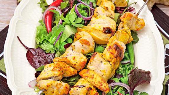 Ароматный шашлык из индюшатины с пряным маринадом