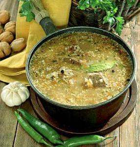 Ароматный Суп Харчо по-мегрельски — классический рецепт с мясом и орехами