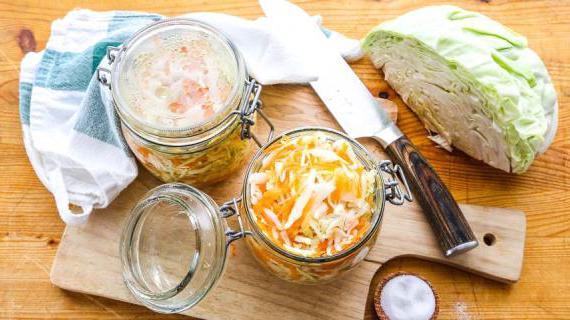 Быстрая маринованная капуста на скорую руку