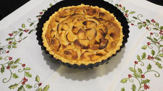 Французский яблочный пирог Tarte Vergoise aux Pommes — ностальгия по детству