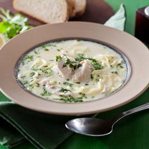 Французский куриный суп с лапшой в мультиварке