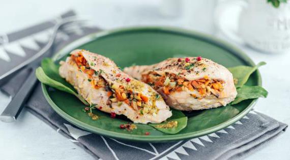 Изысканное блюдо из фаршированной курицы в пароварке