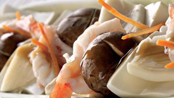 Вкуснейшее сочетание морепродуктов и тофу с изысканным вкусом