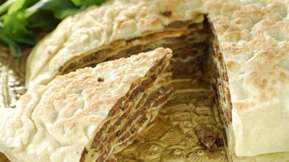 Юпка — традиционное узбекское блюдо с мясной начинкой