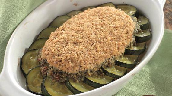 Кабачки с песто в овсяной крошке: оригинальное сочетание вкусов