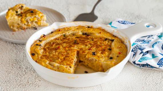 Рыбный пирог с тунцом и острым перцем чили - простой и вкусный рецепт