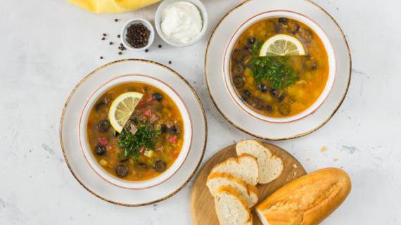 Классическая мясная солянка - рецепт с пошаговым приготовлением