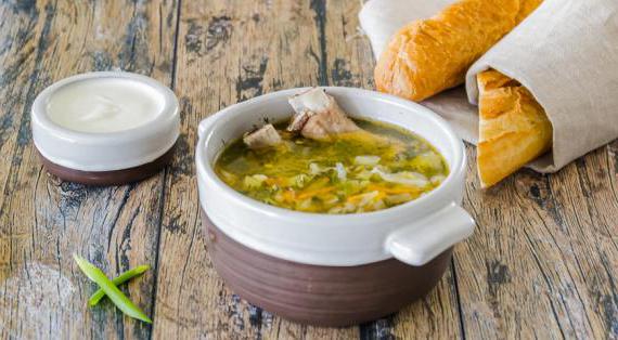 Классические щи из свежей капусты с мясом