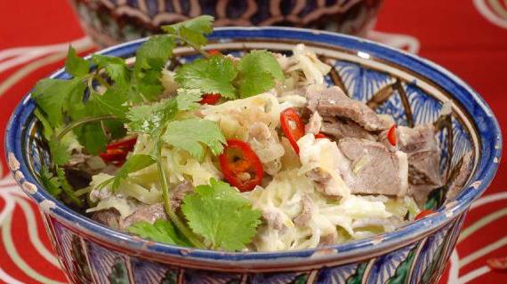 Классический рецепт салата Узбекистан — вкус из советского прошлого