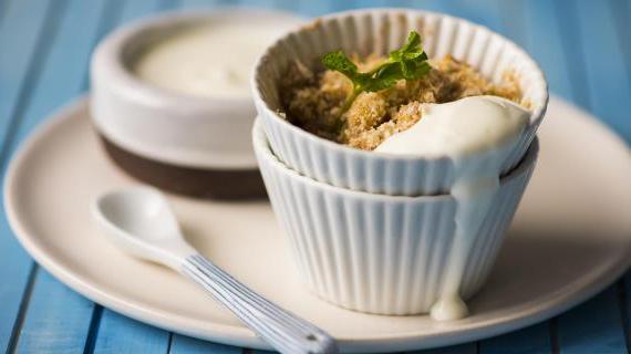 Легкий и вкусный десерт 'Фальшивый яблочный пирог' с низкой калорийностью