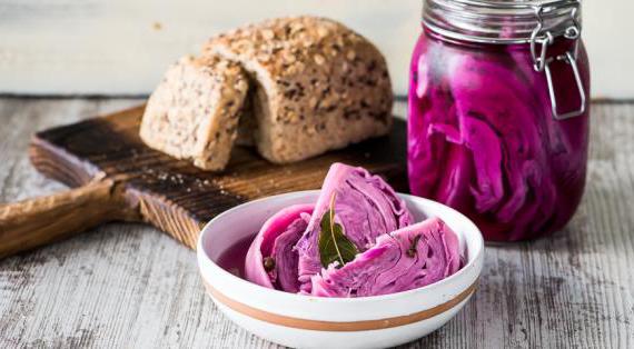 Маринованная красная капуста на зиму – вкусная заготовка на каждый день