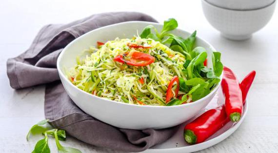 Овощной салат с капустой, огурцами и мятой: свежесть в каждом кусочке