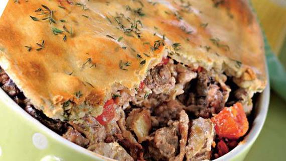 Пирог с мясом антилопы и почками: оригинальный рецепт английской кухни