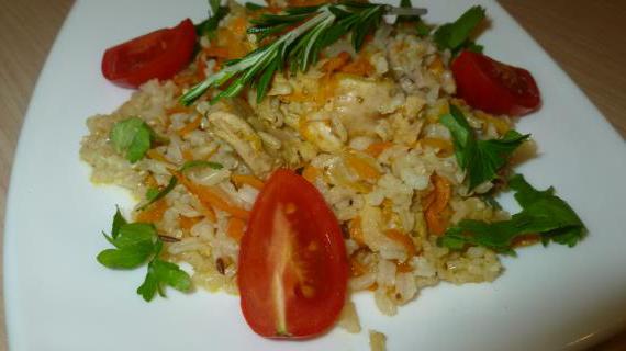 Полезный плов с кроликом и коричневым рисом — вкусно и для фигуры безопасно
