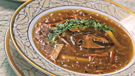 Постные щи с грибами - классический рецепт русской кухни