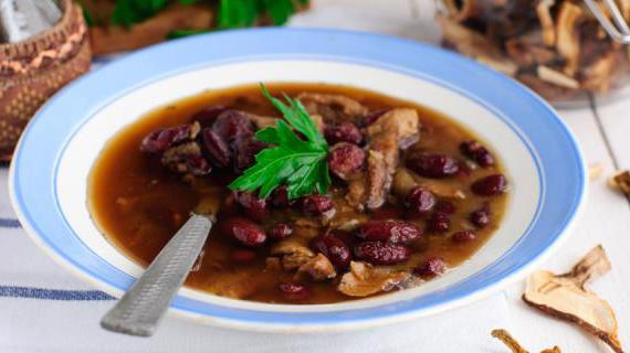 Простой и вкусный рецепт грибного супа на курином бульоне