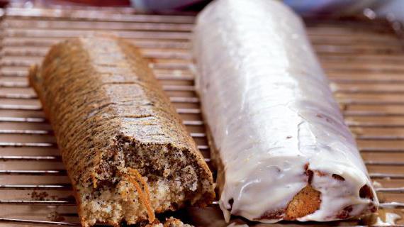 Рецепт ароматного апельсинового кекса с маком и миндалем