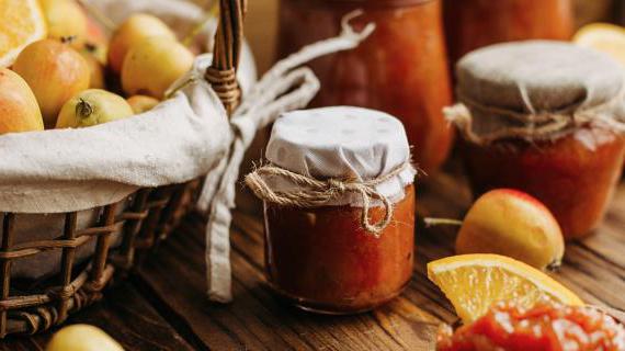 Рецепт ароматного яблочно-апельсинового джема с корицей