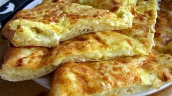 Рецепт хачапури с твердым сыром и картофельной начинкой