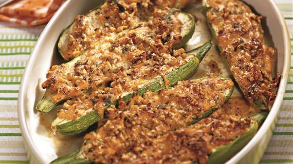 Рецепт кабачков с орехово-мятным соусом – ароматное и нежное блюдо