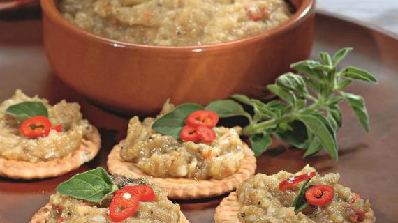 Рецепт молдавской баклажанной закуски на зиму
