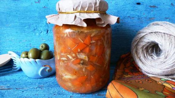 Рецепт овощей с скумбрией на зиму — вкусные домашние консервы