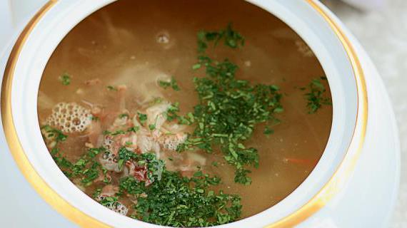 Рецепт приготовления богатых кислых щей с цесаркой и говядиной