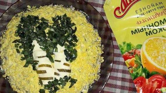 Рецепт салата Березка: вкусное и красивое блюдо для праздника
