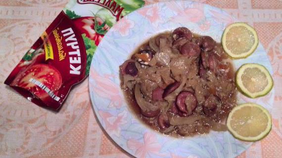 Рецепт солянки с сосисками и капустой — быстрое и вкусное блюдо