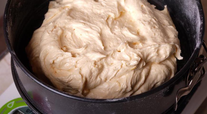 Формы для выпечки смажьте маслом и присыпьте мукой. Распределите тесто поровну между формами (или испеките по очереди).